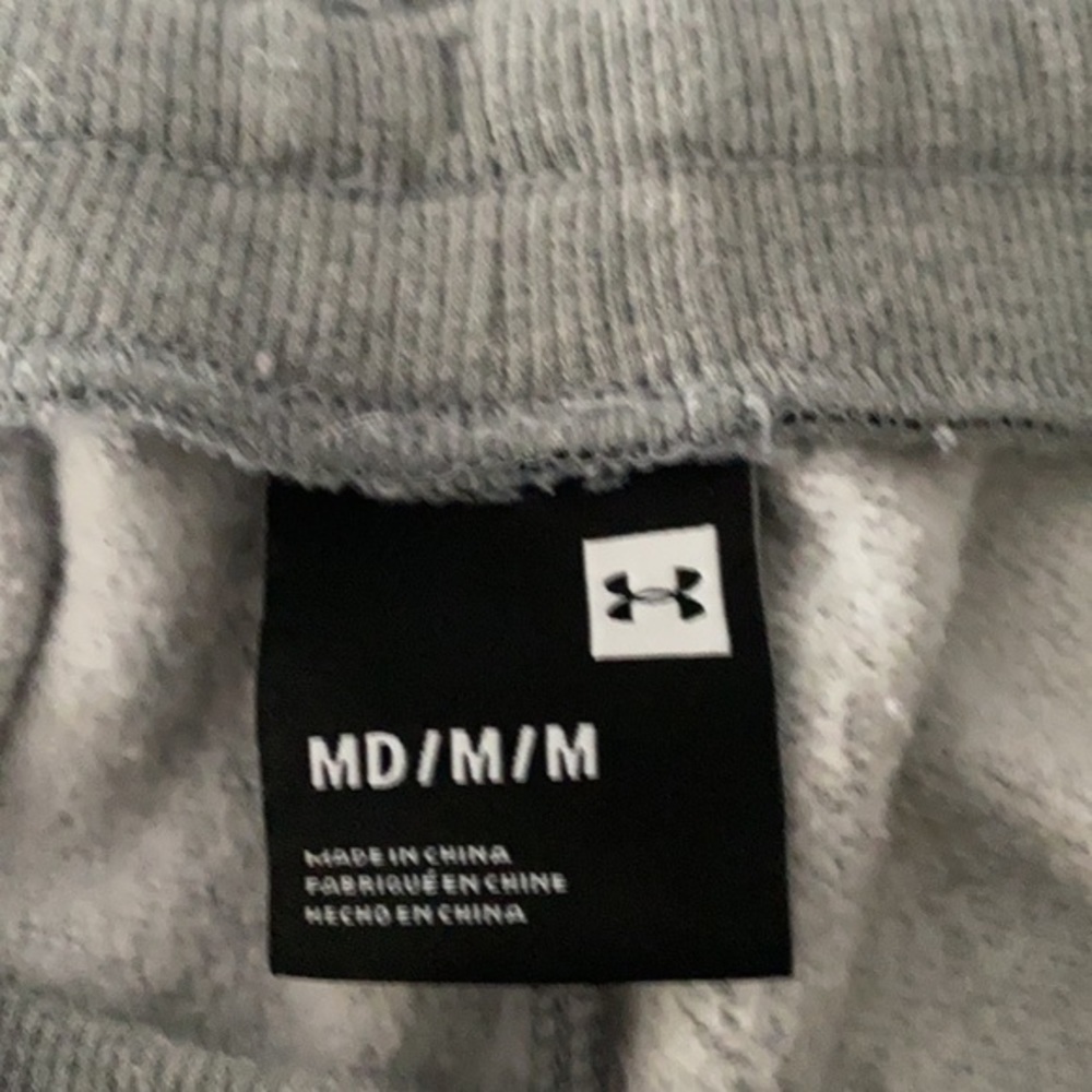 Under Armour Grey Sweatpants Jogger Sz M - Picture 4 of 5